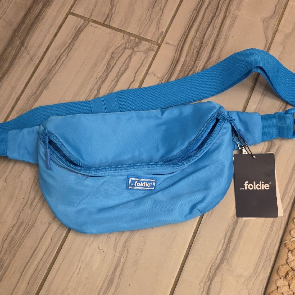 Foldie Blue Men's Belt Bag